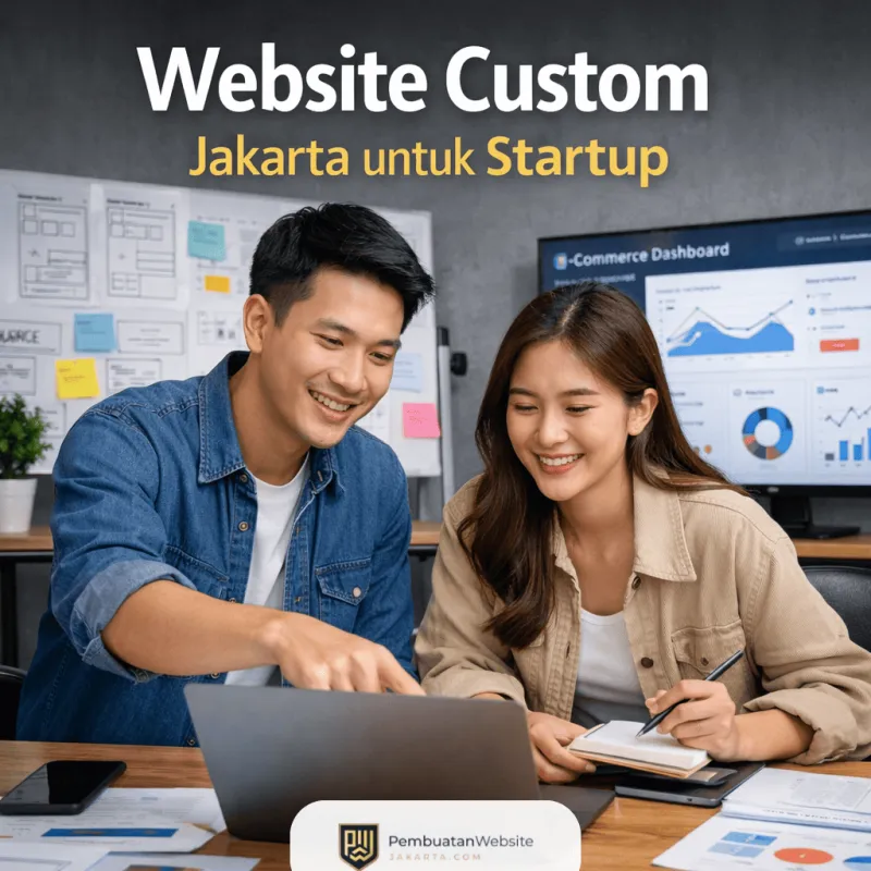 Website Custom Jakarta untuk Startup